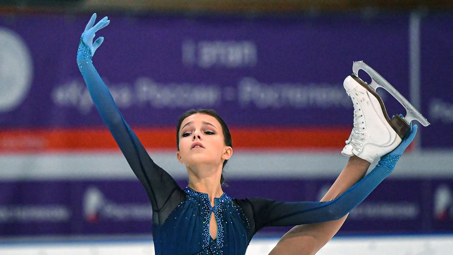 Анна Щербакова на этапе Кубка России в Сызрани