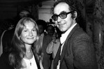 Изабель Юппер с кинорежиссером Жан-Люком Годаром в Нью-Йорке, 1980 год