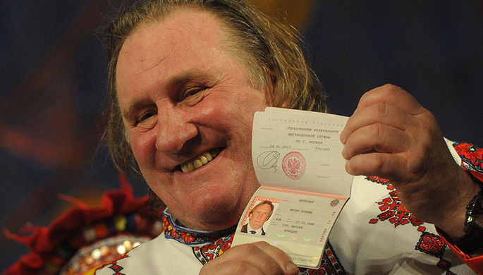 Актер Жерар Депардье