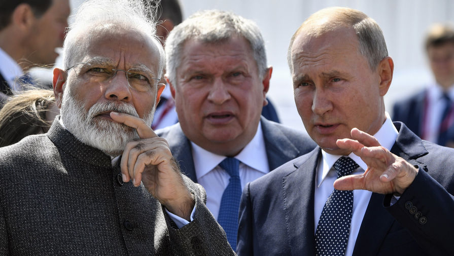 Моди и Путин обсудят быстрый перевод денег между Индией и РФ