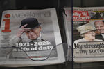Первые полосы британских газет на следующий день после смерти принца Филиппа, 10 апреля 2021 года