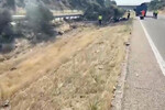 Последствия ДТП, в котором погиб Диогу Жота