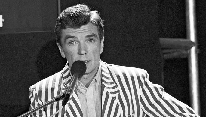Диктор Центрального телевидения Юрий Николаев, 1988 год