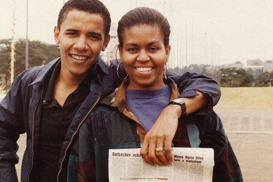 Архивная фотография Барака Обамы и его супруги Мишель, опубликованная в&nbsp;инстаграме экс-президента США в&nbsp;честь дня рождения экс-первой леди 17&nbsp;января 2019&nbsp;года
