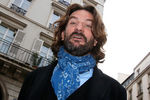 Писатель Фредерик Бегбедер в Париже, 2009 год