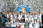 «Реал» празднует победу в Лиге чемпионов