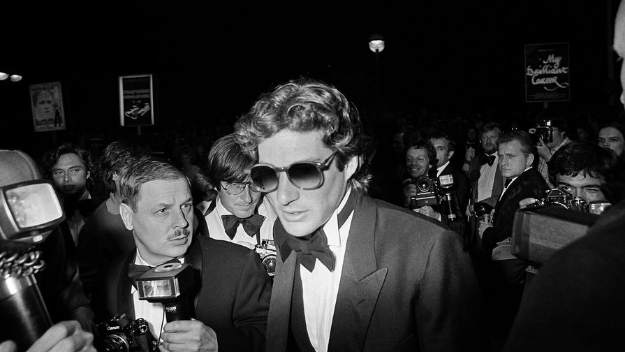 Ричард Гир на&nbsp;Каннском кинофестивале, 1979 год