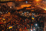 Разгон митингующих на киевском майдане Незалежности