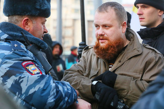 Лидер националистического объединения «Русские» Дмитрий Демушкин