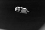Фотография третьей ступени ракеты-носителя «Сатурн-5», которая отделилась от корабля 