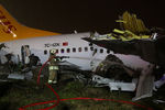 Последствия крушения самолета Boeing 737 в аэропорту Стамбула, 5 февраля 2020 года