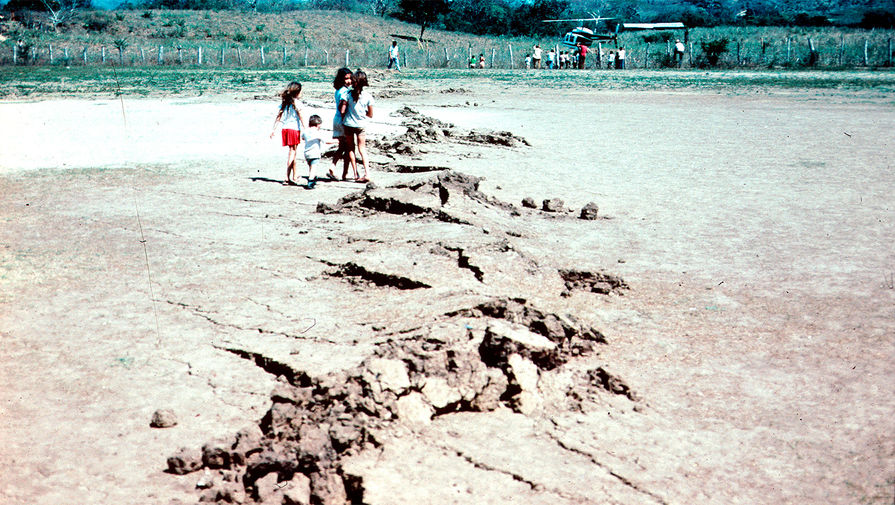Последствия землетрясения в Гватемале, февраль 1976 года