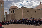 Церемония прощания с президентом Узбекистана Исламом Каримовым в Самарканде