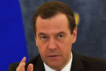 Дмитрий Медведев на заседании правительства в резиденции «Горки», 30 марта