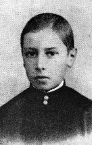 Композитор Игорь Стравинский во время учебы в&nbsp;гимназии, 1892 год