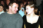 Николай Фоменко с бывшей женой, актрисой Марией Голубкиной, 2000 год