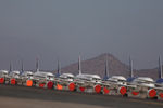 Самолеты в аэропорту Сантьяго, Чили, 25 марта 2020 года