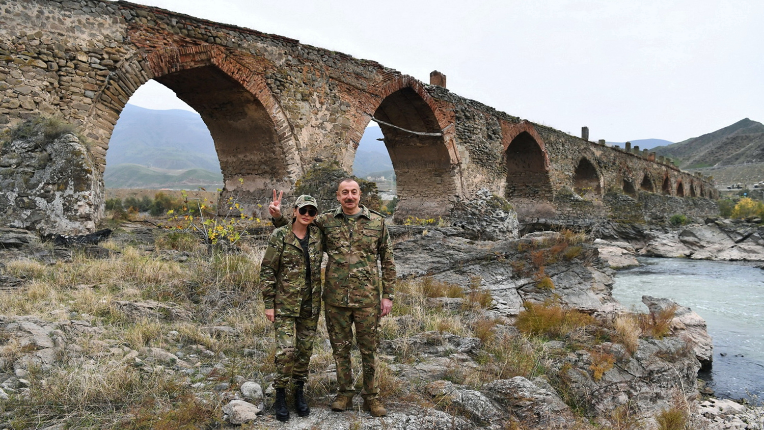 Худаферинский мост Азербайджан
