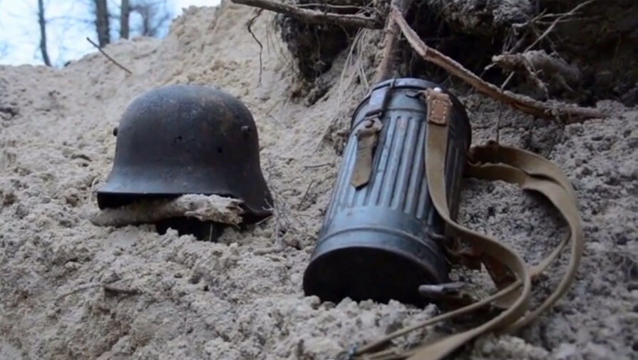 В Херсонской области нашли немецкую амуницию времен Великой Отечественной войны
