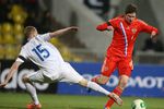 Молодежная сборная России по футболу одержала победу над Эстонией