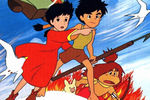 Кадр из мультсериала Хаяо Миядзаки «Конан — мальчик из будущего» (1978)
