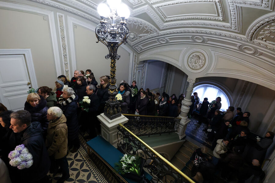 Церемония прощания с&nbsp;премьером балетной труппы Мариинского театра Владимиром Шкляровым, 21&nbsp;ноября 2024&nbsp;года