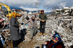 Последствия землетрясения в городе Газиантеп, Турция, 7 февраля 2023 года