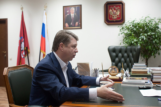 Руководитель департамента СМИ и рекламы города Москвы Владимир Черников