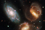 Квинтет Стефана — группа из пяти галактик в созвездии Пегаса, четыре из которых формируют компактную группу галактик, пятая галактика лишь проецируется на группу