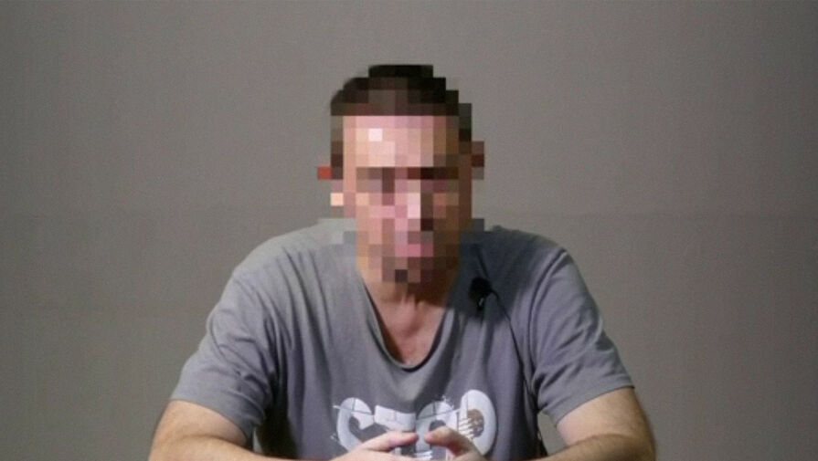 Появилось видео задержания жителя Керчи за госизмену