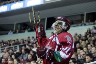 Болельщик рижского «Динамо»