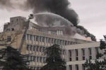 Пожар в кампусе Университета Лиона, 17 января 2019 года