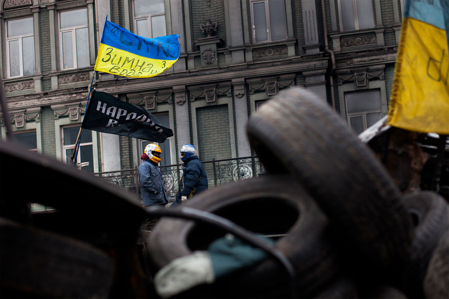 Акции протеста на Украине, Киев, 2014 год