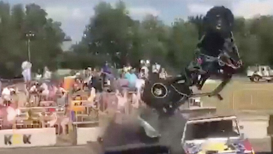 В Иваново каскадеры едва не сгорели в перевернувшемся багги