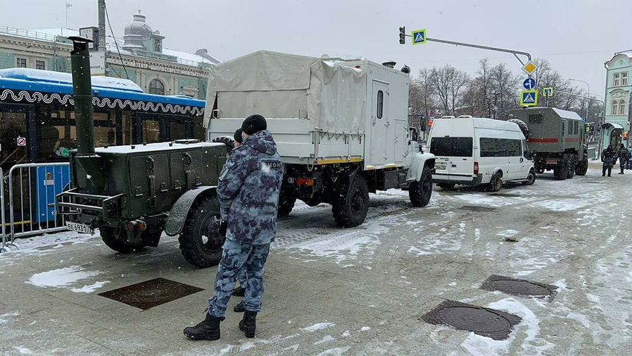 В Москве задержали более 50 участников несанкционированной акции