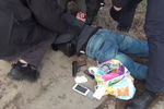 Задержание подозреваемого в организации теракта в метро Санкт-Петербурга. Скриншот из видео, предоставленного ФСБ России