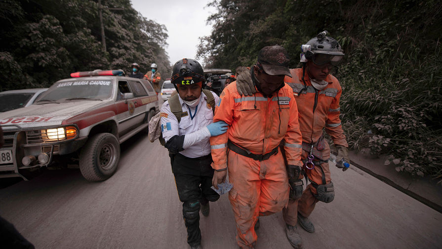 Число жертв извержения вулкана в Гватемале увеличилось до 82