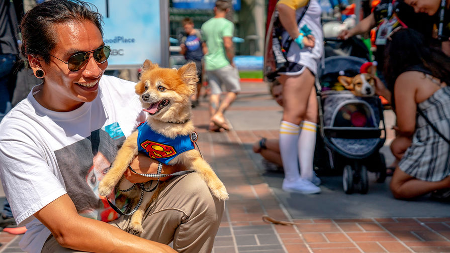 Посетители Comic Con-2018