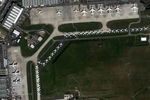 Самолеты в аэропорту Шарля-де-Голля в Париже, Франция, 27 марта 2020 года (снимок со спутника)
