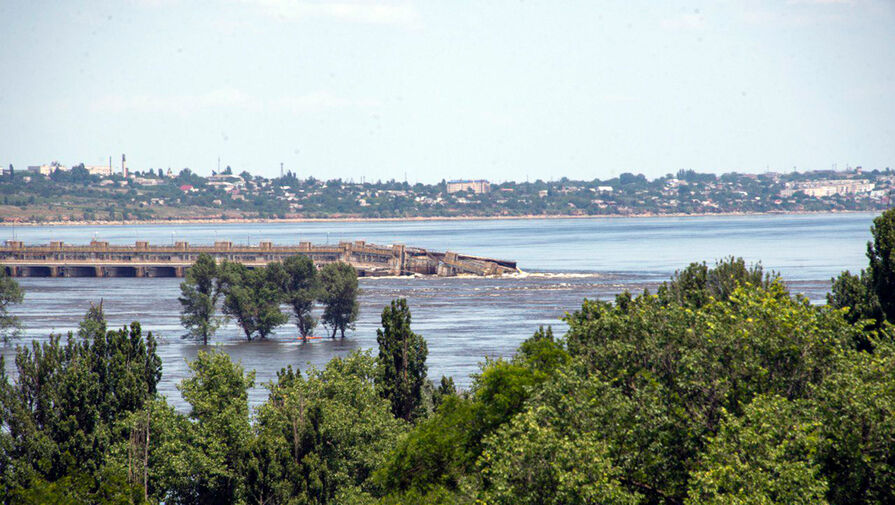 Власти Херсонской области сообщили о снижении уровня воды в Новокаховском округе