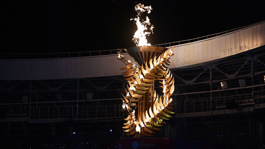 Чаша огня II Европейских игр в&nbsp;Минске, 30 июня 2019 года