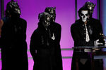 Группа Ghost на церемонии вручения наград «Грэмми»