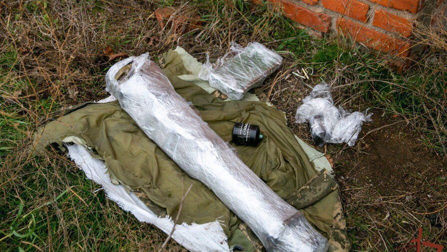 Спецназовцы Росгвардии уничтожили тайник с минами и гранатами в Запорожской области