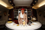 Салон самолета Airbus A380 авиакомпании Emirates 