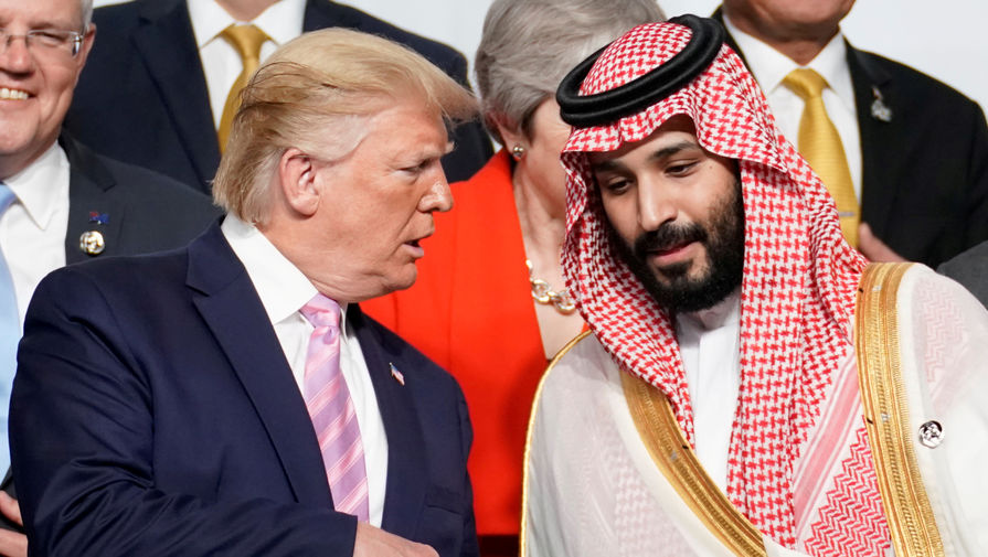 Президент США Дональд Трамп и наследный принц Саудовской Аравии Мухаммад ибн Салман