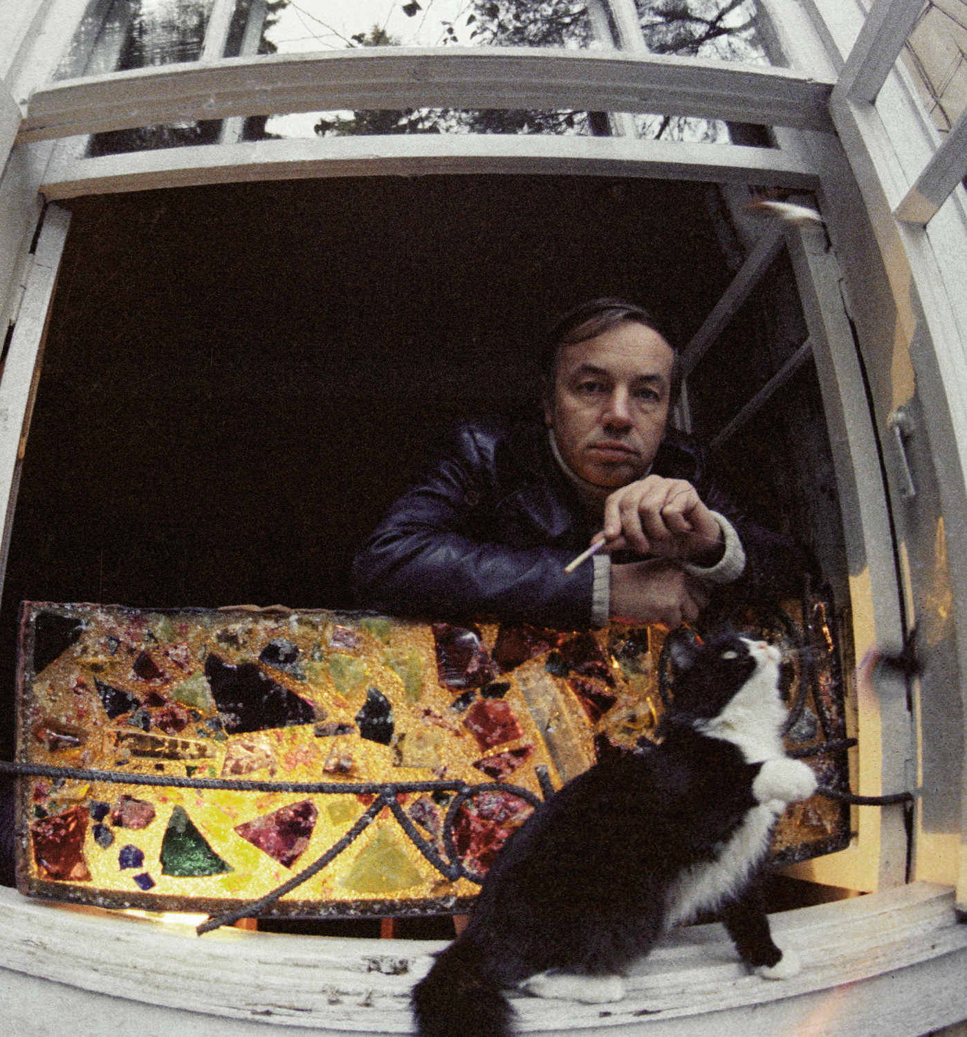 Советский поэт Андрей Вознесенский, 1986 год