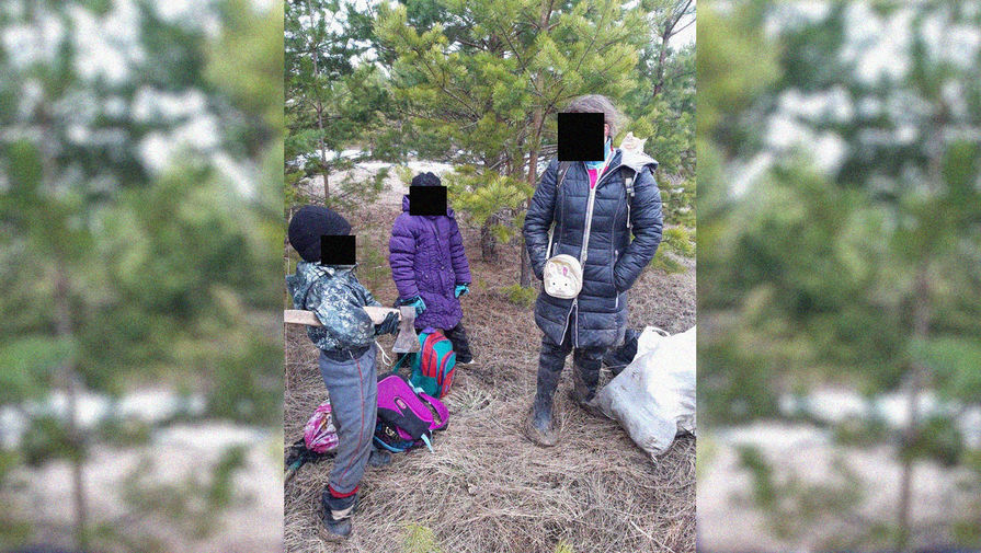 Ушли с детьми: как люди спасаются от коронавируса в лесу