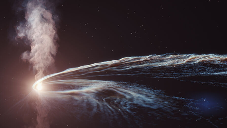 Астрономы выяснили, как черные дыры превращают звезды в плазменные 