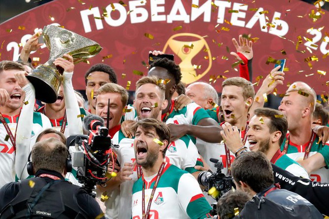 Суперкубок России по футболу между командами «Зенит» (Санкт-Петербург) и «Локомотив» (Москва)^ 6 июня 2019 года