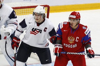 Наиль Якупов в матче со сборной США 28 декабря